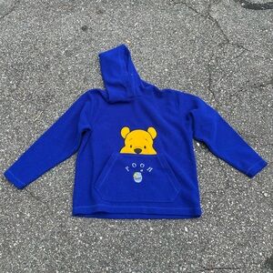 Vintage Woman’s Thick Fleece Winnie The Pooh Hoodie Sz M